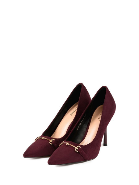 Туфли SUEDE Wine арт. 57-D1268-S4697-3