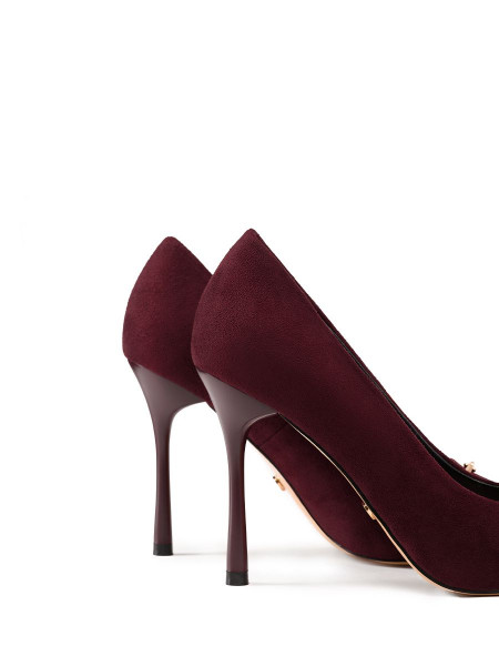 Туфли SUEDE Wine арт. 57-D1268-S4697-3