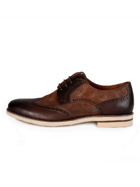 Туфли мужские арт. 46-527-60202 коричневый