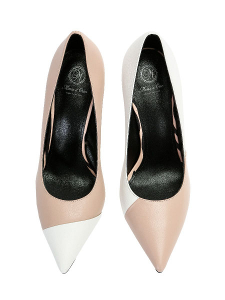 Eliza туфли женские арт. 52-1939-910 белый/розовый