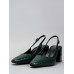 Туфли женские арт. 52-1980-91B зелёный