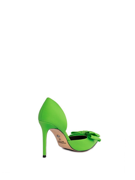 Туфли женские арт. 57-D1034-K3822-4 зелёный