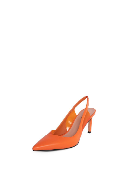 Туфли женские арт. 57-D1064-K3625-4 оранжевый