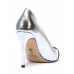 Туфли женские арт. 57-D608-G187-2 серебро/чёрный