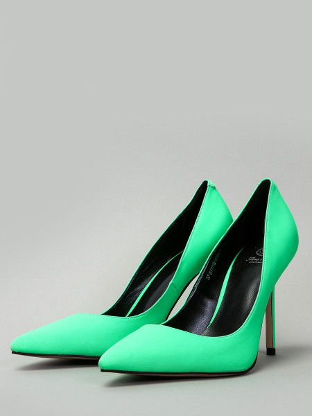 Туфли женские арт. 57-H1177B-G708-1 зелёный