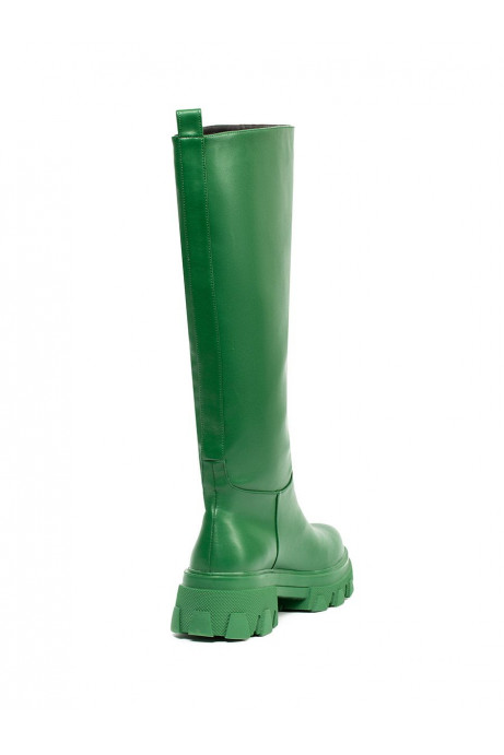 Сапоги женские арт. 57-H1616C-S3227 зелёный
