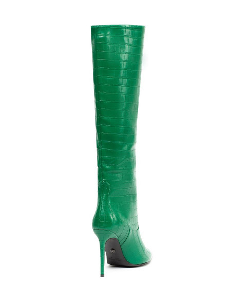 Сапоги женские арт. 57-H1680C-S3459-3 зелёный