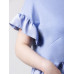 Блузка женская +size арт. B-002-21-1 голубой