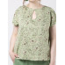 Блузка женская +size арт. B-002-21-1 зелёный