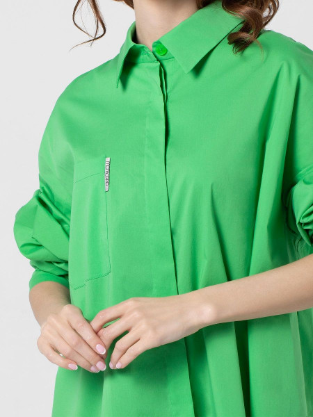 Рубашка женская арт. B-008-22 зелёный