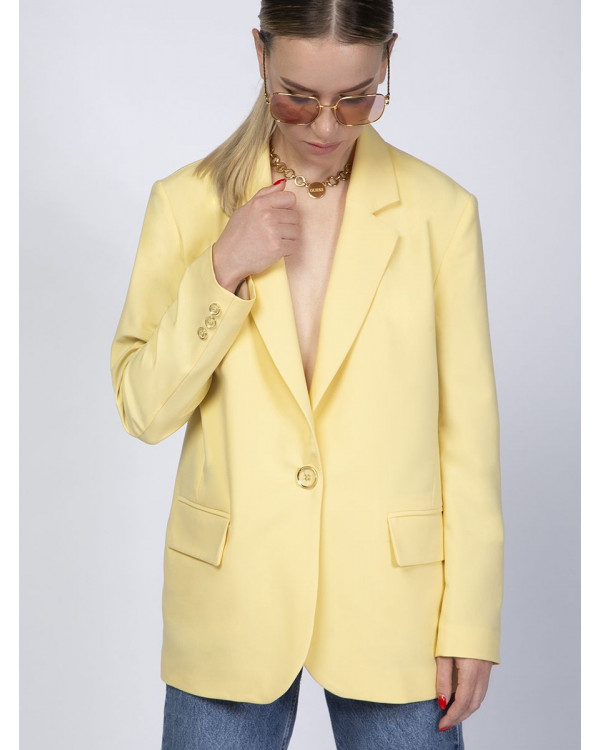 Пиджак женский арт. J-001-22 жёлтый