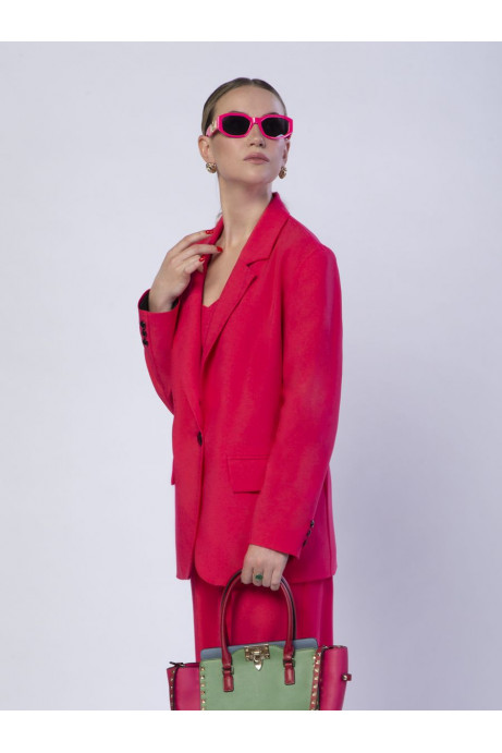 Пиджак женский арт. J-001-22 розовый
