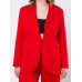 Пиджак женский +size арт. J-003-21-2 красный