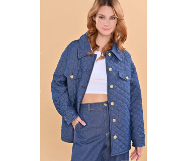 Куртка женская арт. KR-003-22-1 синий