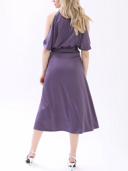 Платье женское арт. MD-21-005 фиолетовый