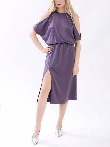 Платье женское арт. MD-21-005 фиолетовый
